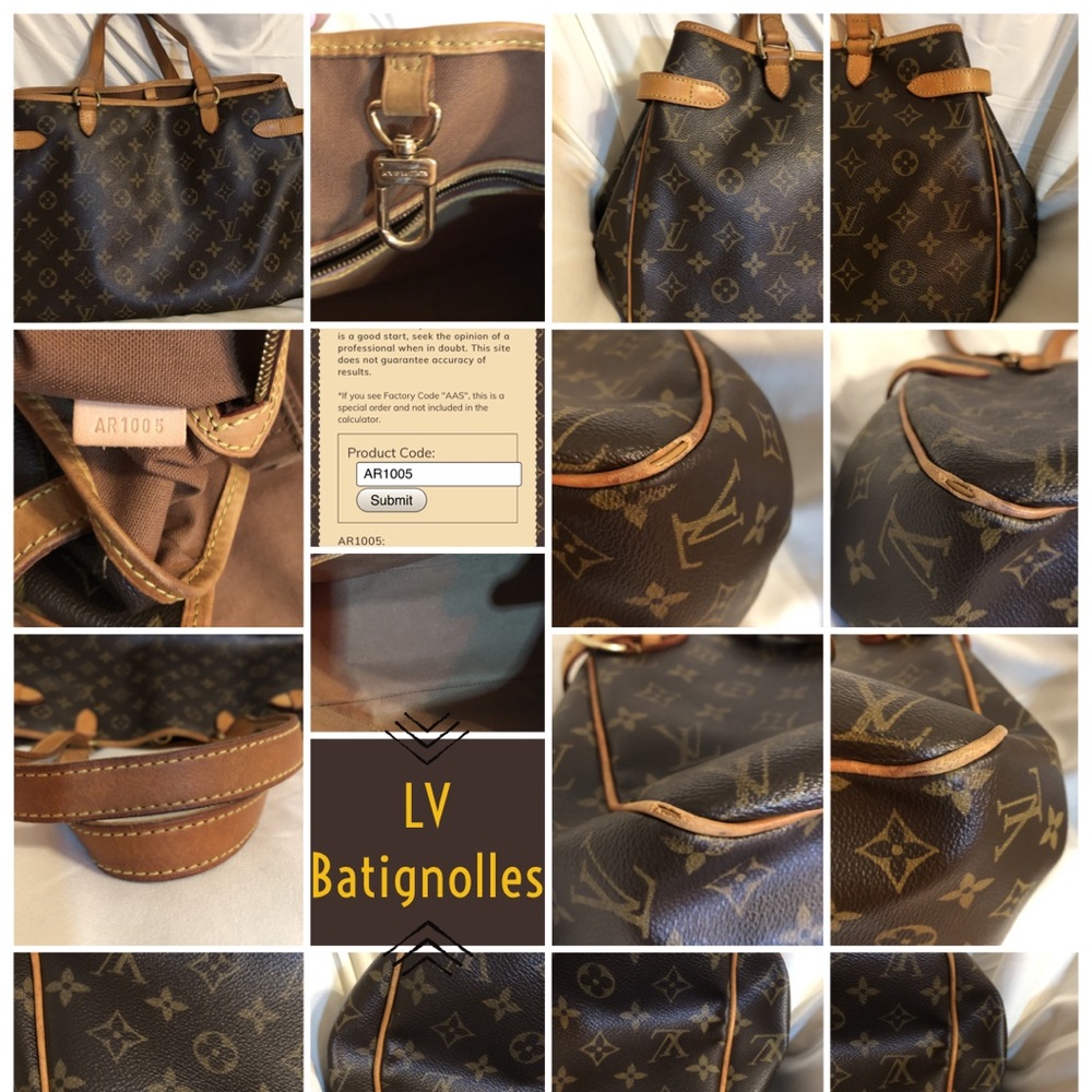 SOLD***LV Batignolles Bag